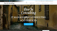 Desktop Screenshot of five9sconsulting.com